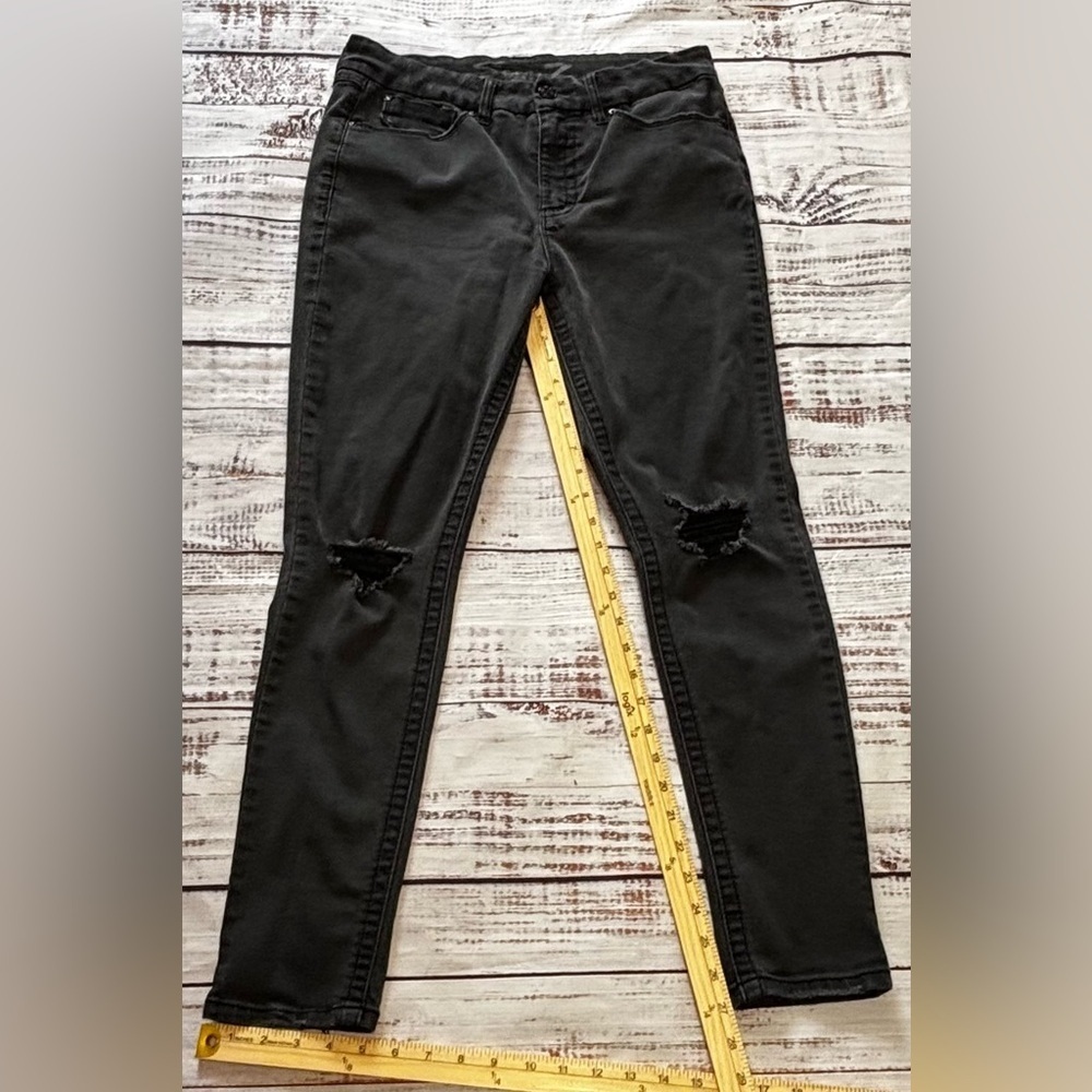 Women’s Seven7 Distressed Denim High Rise Skinny Jeans - Picture 5 of 15
